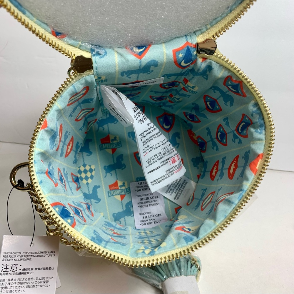 NWT. Disney King Arthur Carousel Loungefly Handbag. - Picture 11 of 15